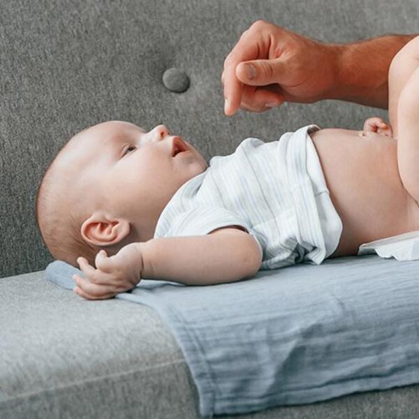 BabyOno Muslin diapers Super soft 3pcs Blue - BabyOno