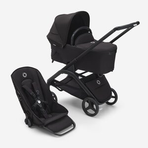 Bugaboo Dragonfly 2in1 stroller set Midnight Black/Midnight Black/Black - Nuna