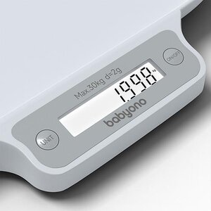 BabyOno Electronic scale for babies White - Miniland