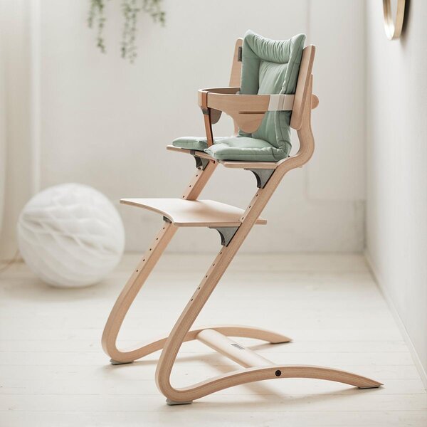 Leander cushion for high chair, Sage Green  - Leander