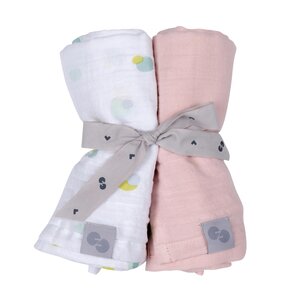 Nordbaby Muslin swaddle set 2pcs, Swatri - Nordbaby