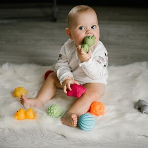 BabyOno sensory balls 6pcs - Gerardos Toys