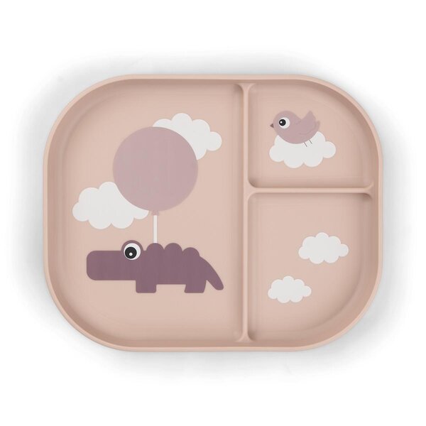 Done by Deer тарелка Foodie Happy Clouds Powder - Done by Deer