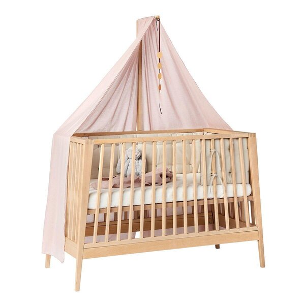 Leander canopystick for Linea baby cot, Beech - Leander