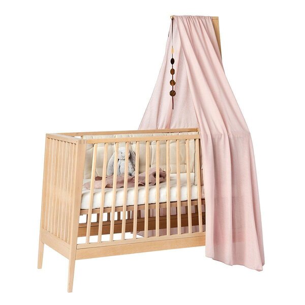 Leander canopystick for Linea baby cot, Beech - Leander