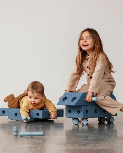 Modu building blocks Explorer Set Deep Blue / Sky Blue - Modu