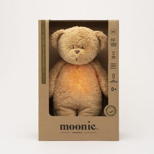 Moonie nightlight Organic Humming Bear, Capuccino - Moonie