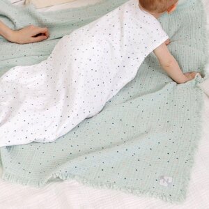 Nordbaby Muslin blanket 80x100cm, Sandy - Nordbaby