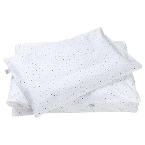 Nordbaby Bedding set 100X130cm, White dot - Nordbaby