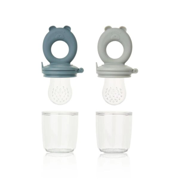 Liewood Bear Shape Food Feeder 2-Pack, Miranda  - Liewood