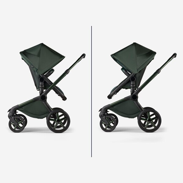 Bugaboo Fox 5 complete stroller set Noir Limited Edition Midnight Green - Bugaboo