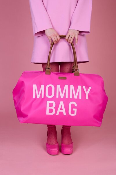 Childhome Mommy Bag nursery bag Pop Pink - Childhome