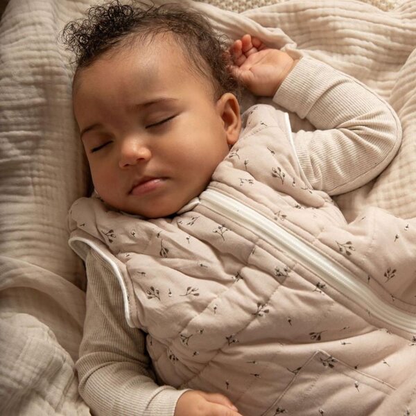 Easygrow Basic sleeping bag 3-18m, TOG 2.0 Blomma Sand - Easygrow