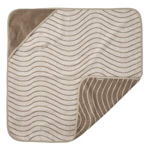 Leander hooded towel 80x80cm, Woodland, Cappuccino - Leander