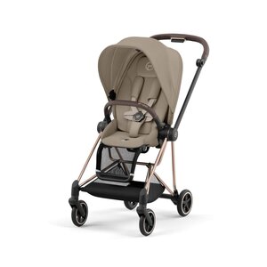 Cybex Mios V3 pushchair Cozy Beige, Rose Gold Frame - Cybex