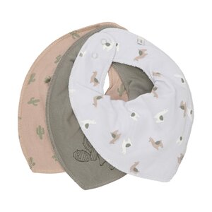 Pippi Bandana Bib Boy -AOP (3-pack) - Pippi