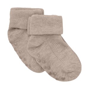 Minymo Baby rib sock w. ABS (2-pack) - Minymo