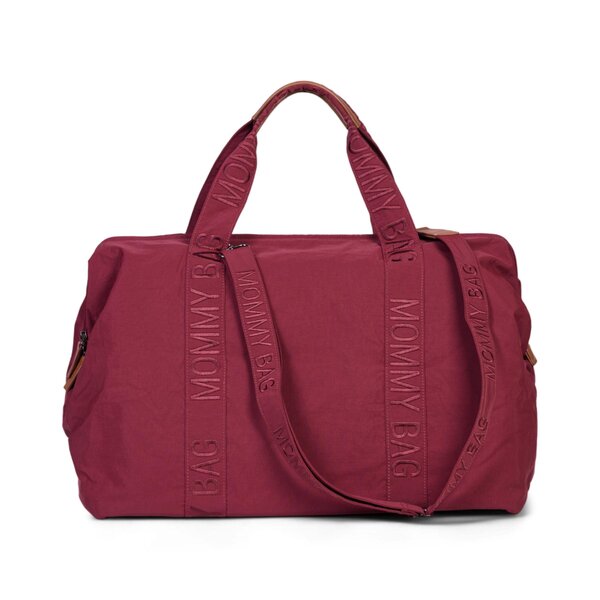 Childhome tarvikutekott Mommy Club Signature Urban Burgundy - Childhome