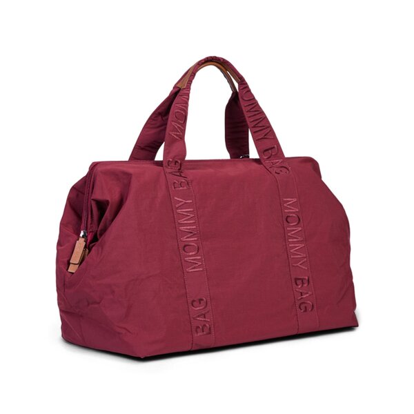 Childhome tarvikutekott Mommy Club Signature Urban Burgundy - Childhome