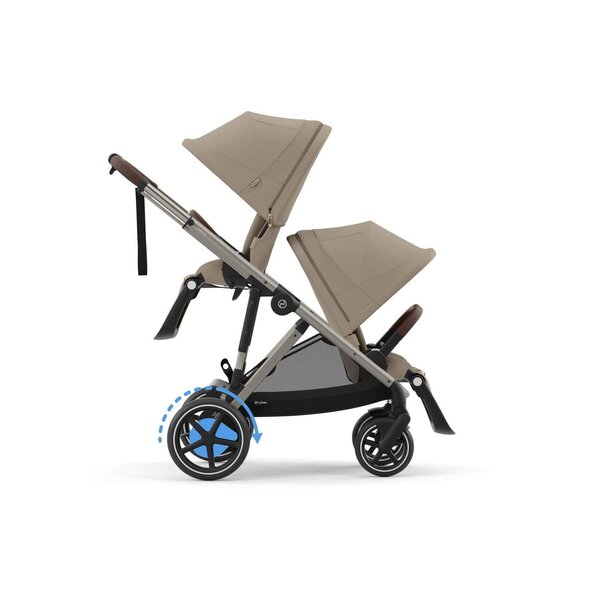 Cybex e-Gazelle S pushchair Almond Beige - Cybex