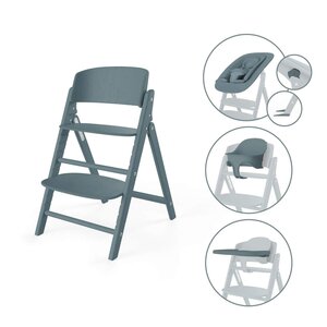 Cybex Click&Fold 4in1 söögitooli komplekt, Stone Blue - Cybex