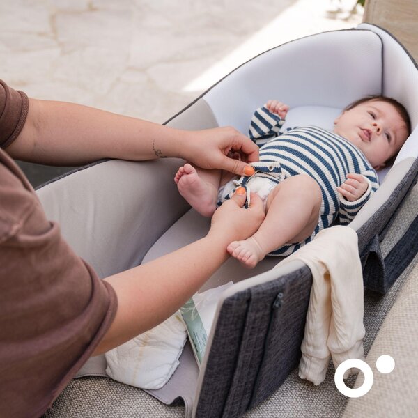 Doomoo babynest/cot Nest n Go Grey - Doomoo