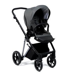 Nordbaby Active Lux vankrikomplekt Deep Green, raamiga Chrome Black  - Nordbaby