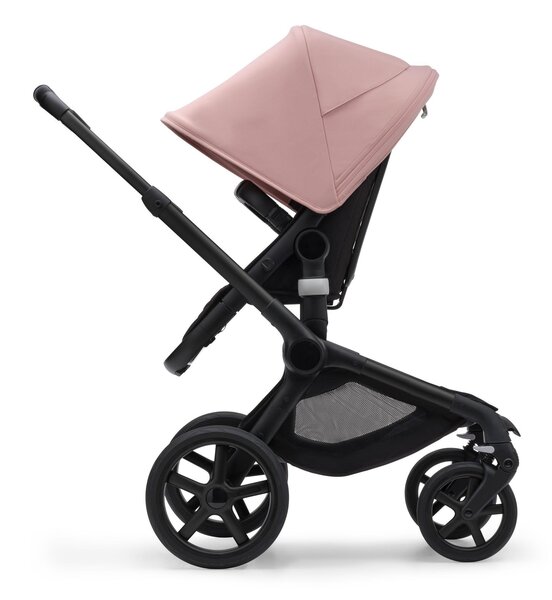 Bugaboo Fox 5 vankrikomplekt Black/Midnight Black, Morning Pink - Bugaboo