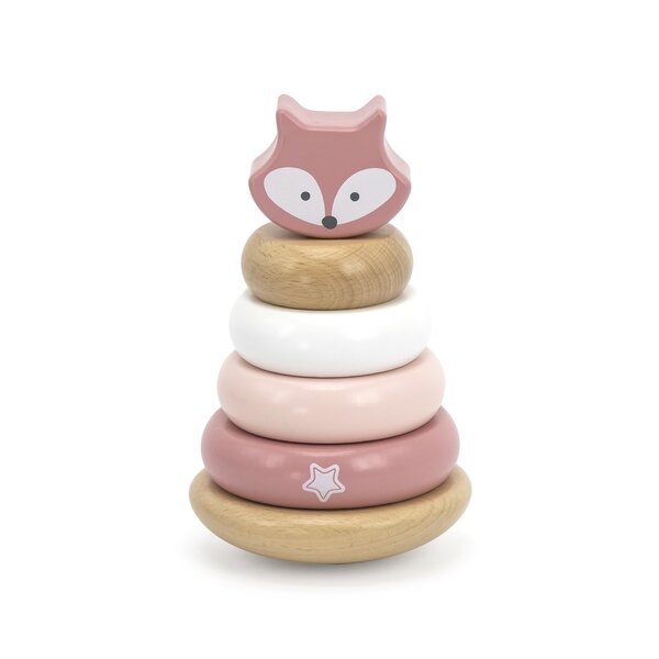 PolarB Pull Along and Stacking Set - Fox - PolarB