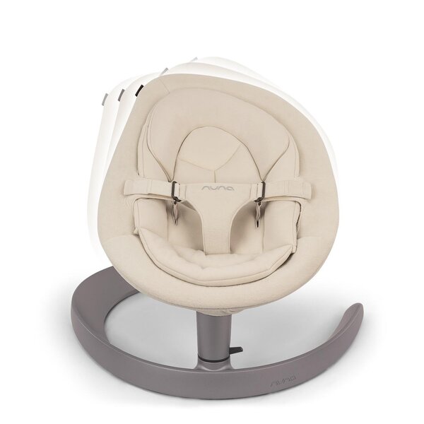 Nuna Leaf Grow bouncer with toy bar, Cloud - Nuna
