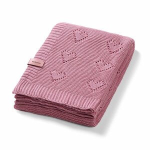 BabyOno bamboo knitted blanket 75x100cm,Pink - BabyOno