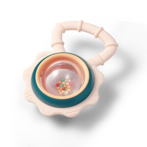 BabyOno rattle with teether Multicolor - BabyOno