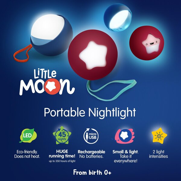 Pabobo Little moon nightlight Beige&Terracotta - Pabobo