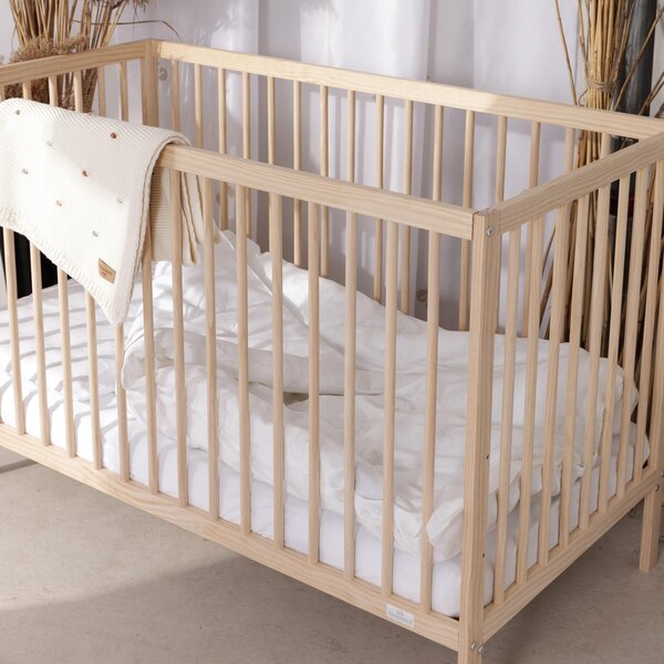 Tinynord võrevoodi Lassy 60x120cm, Natural - Tinynord
