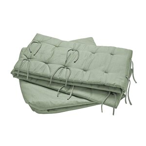 Leander seat liner Sofaset Linea and Luna baby cot 120cm, Sage Green - Leander