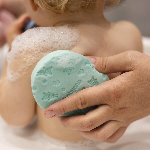 BabyOno baby bath sponge Green - BabyOno