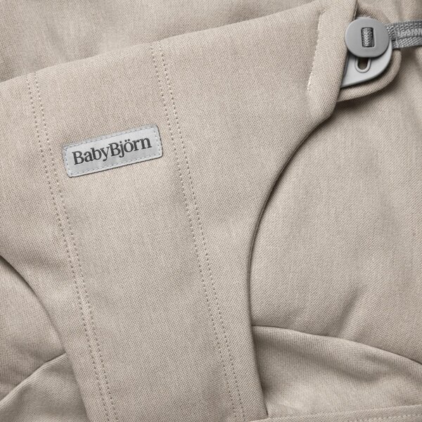 BabyBjörn Bliss bouncer Woven/Melange, Light beige - BabyBjörn