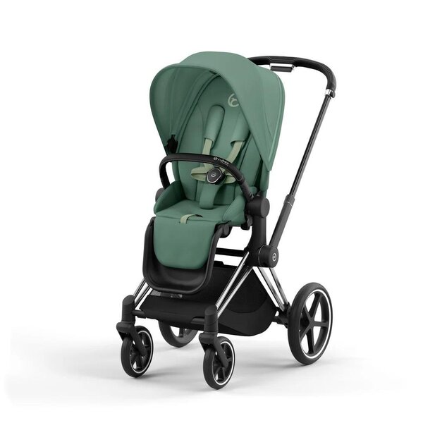 Cybex Priam V4 stroller set Leaf Green, Frame Chrome Black - Cybex