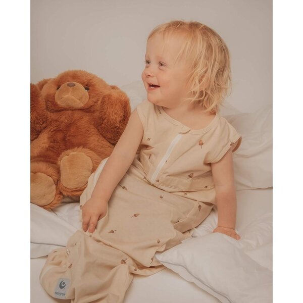 Easygrow Lett sleeping bag 3-18m, TOG 0.5 Hazel - Easygrow
