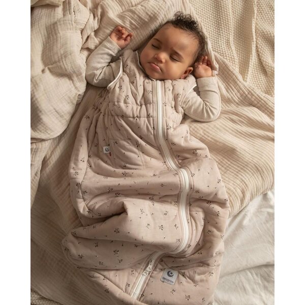 Easygrow Basic sleeping bag 0-6m, TOG 2.0 Blomma Sand - Easygrow
