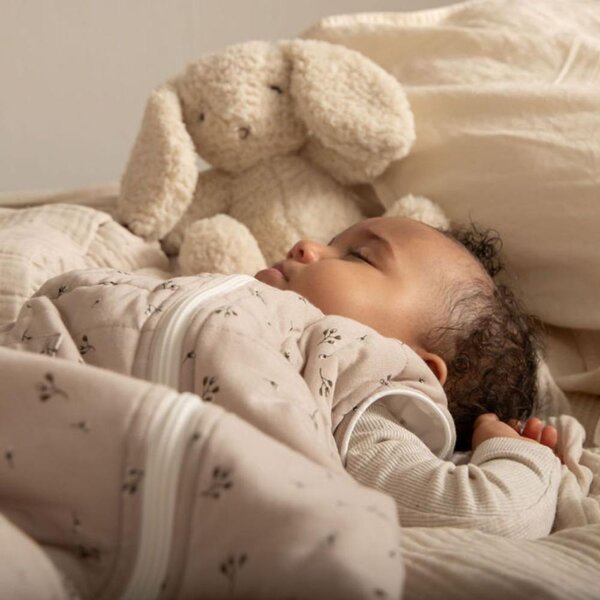 Easygrow Basic sleeping bag 0-6m, TOG 2.0 Blomma Sand - Easygrow