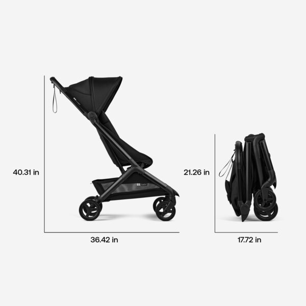 Bugaboo Butterfly 2 travel pushchair Black/Heritage - Bugaboo