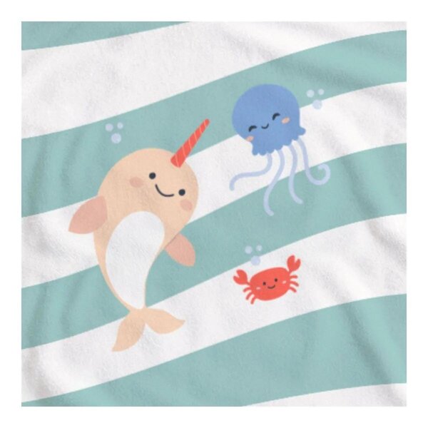 Miniland Beach cotton Poncho 65x65 - Miniland