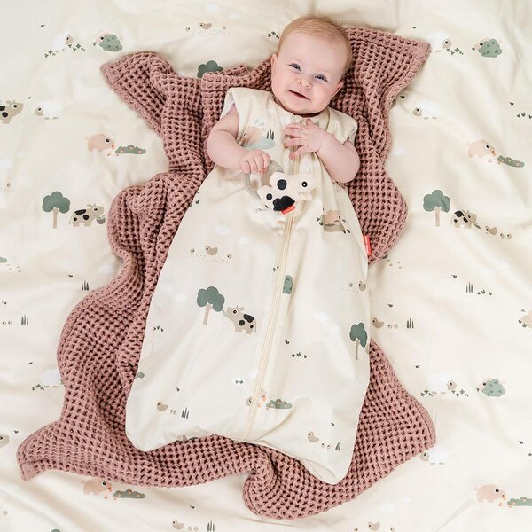 Done by Deer sleeping bag TOG 1.0 Tiny farm 90 cm Sand - Done by Deer