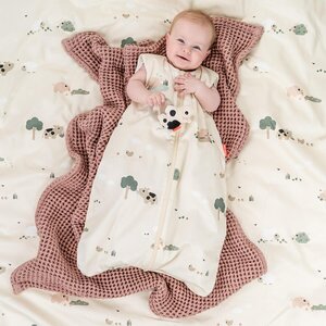 Done by Deer sleeping bag TOG 1.0 Tiny farm 90 cm Sand - Done by Deer