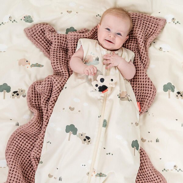 Done by Deer sleeping bag TOG 1.0 Tiny farm 70 cm Sand - Done by Deer