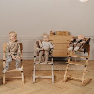 Leander Louie söögitool ilma turvakaareta Beech Natural - Leander