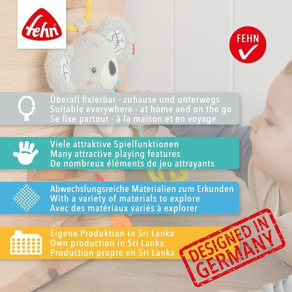 Fehn riputatav mänguasi, Laiskloom - Fehn