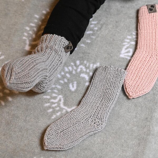 Nordbaby Socks Soki Grey - Nordbaby