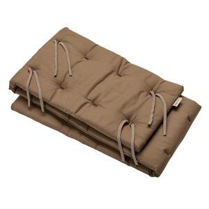Leander Bumper for Linea and Luna Baby cot, Mocca - Leander